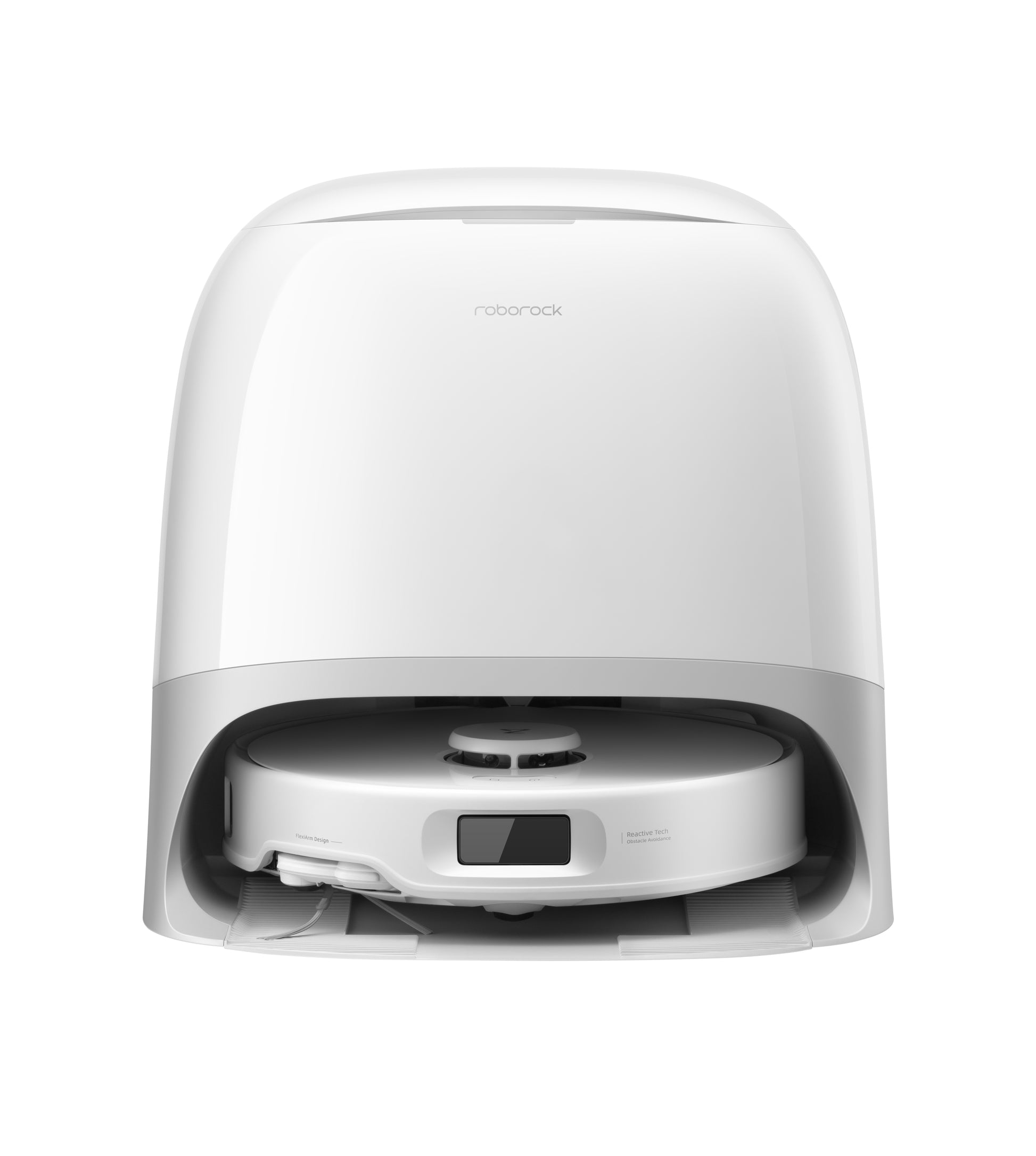 Roborock Saugroboter Qrevo Curv 5A1 – Max. Laufzeit 190 min, 2,7 l, Akkubetrieb, 34,7 × 35,2 × 10,3 cm