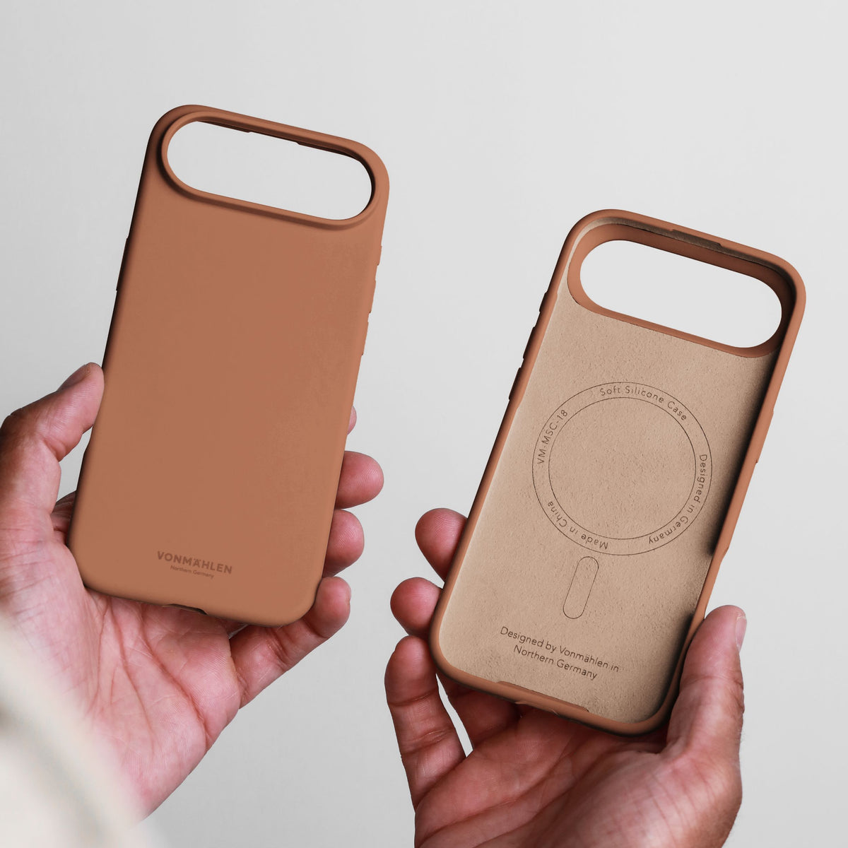 Vonmählen Backcover – für Apple iPhone Air – braun – Silikon