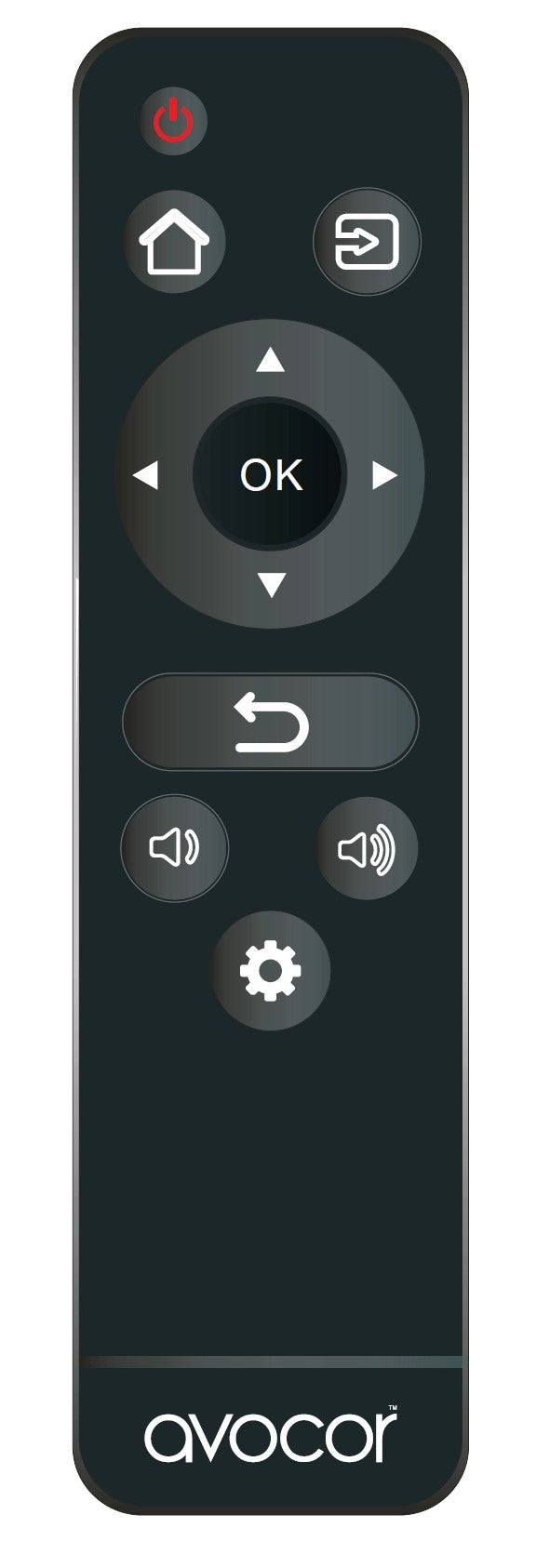 Avocor TV-Fernbedienung – für AVF, AVG, AVW