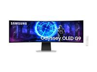 Samsung LS49DG954SUXEN – Monitor, 49", FreeSync Premium Pro, USB-Hub, 2× USB-C, VESA 100 × 100, Silber