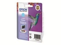 Epson Tintenpatrone T0805, cyan, 350 Seiten