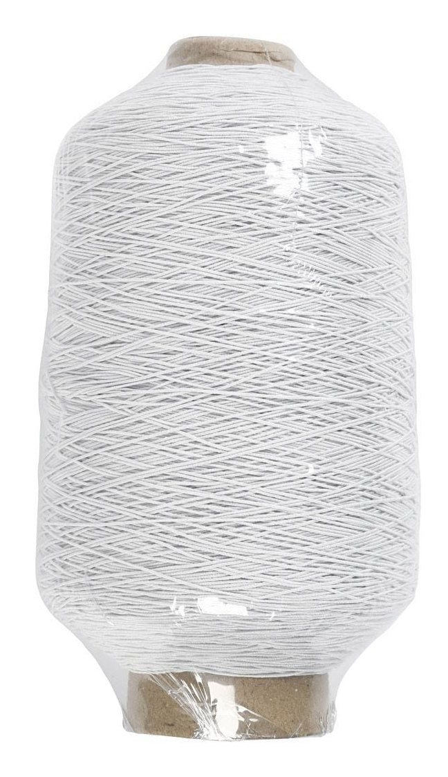 Creativ Company Elastikfaden – 0,5 mm, 1500 m, Weiss