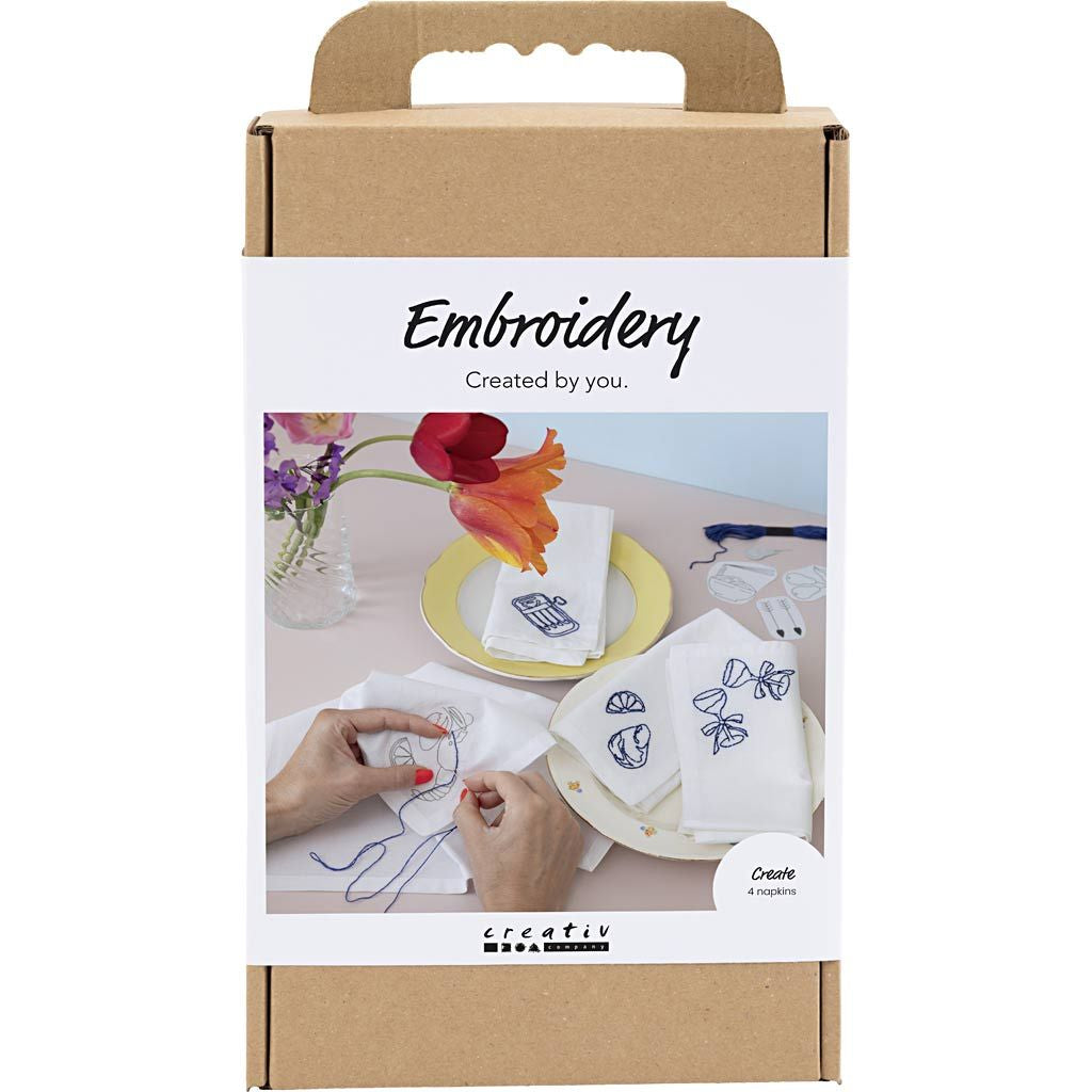 Creativ Company Nähset – Stick-Set für Kinder