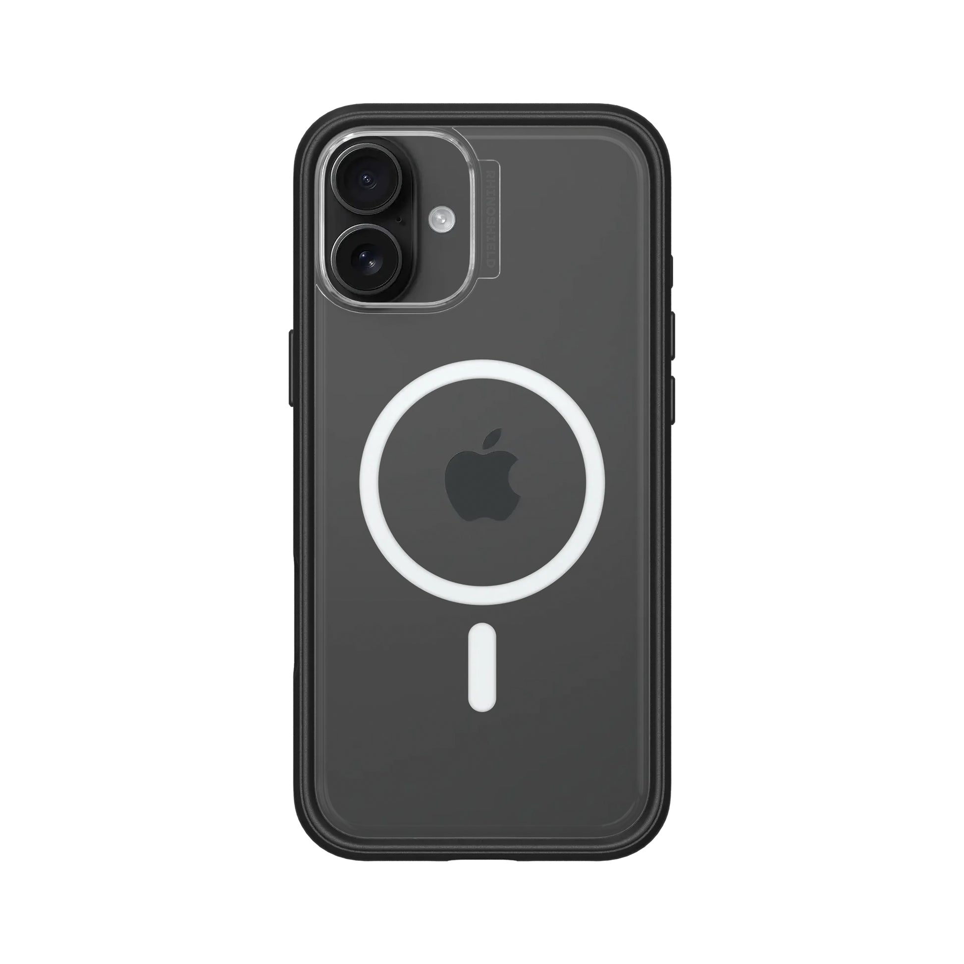 RhinoShield Mod NX Backcover – für Apple iPhone 16 Plus, MagSafe, Recycling-Kunststoff, Schwarz