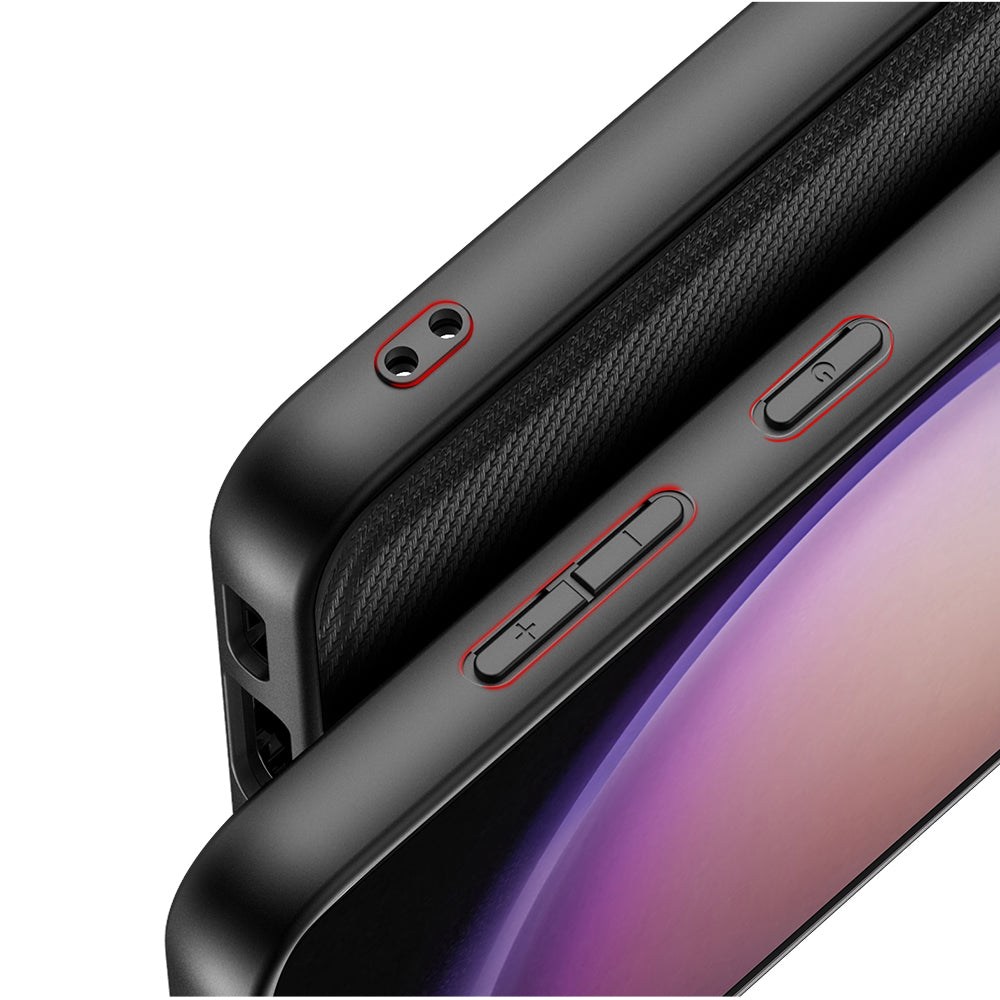 Nevox – Backcover StyleShell NYLO – für Samsung Galaxy S25+ – Karbonfaser – TPU/PC