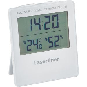 Laserliner Clima Home Check Plus Thermo-Hygrometer (Handgerät) – −9,9–50 °C, 20–80 %, Innen