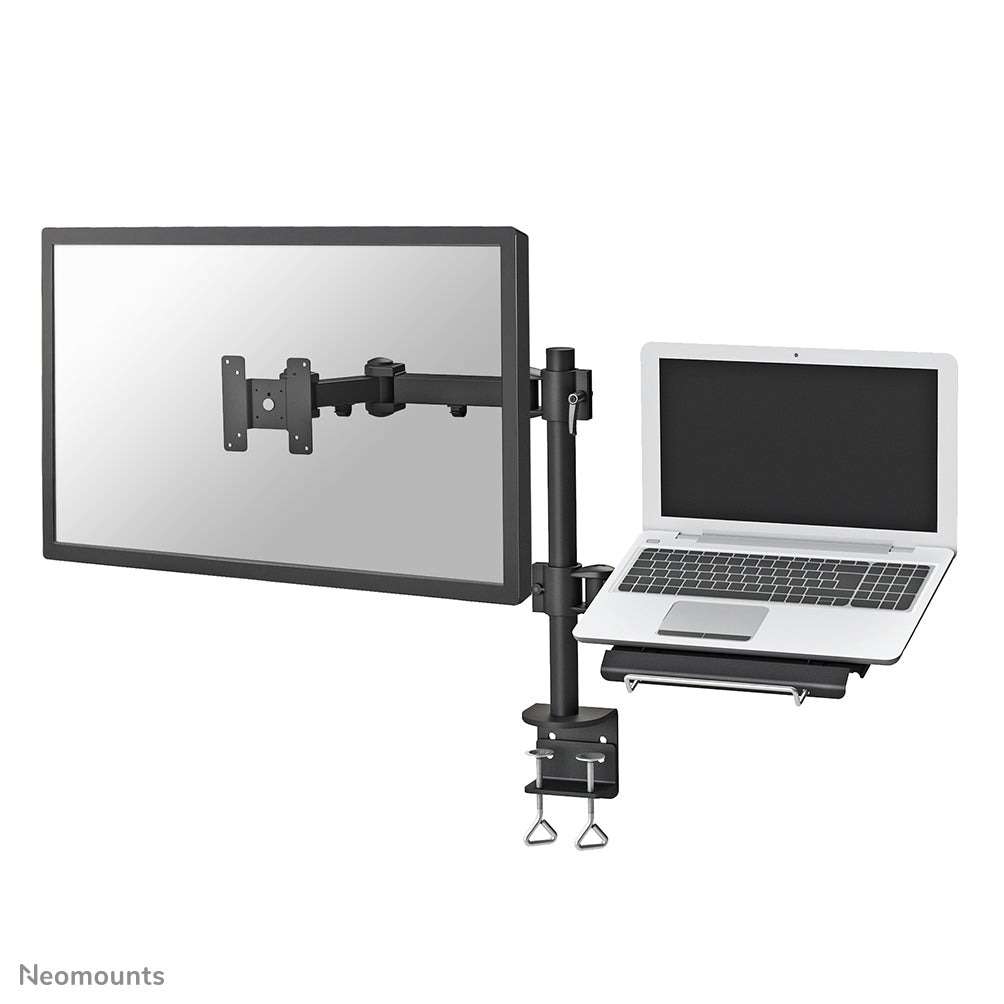 Neomounts 6 Monitorarm, 1, Tischklemme, bis 27", VESA 75 x 75/100 x 100 mm, 10 kg, höhenverstellbar