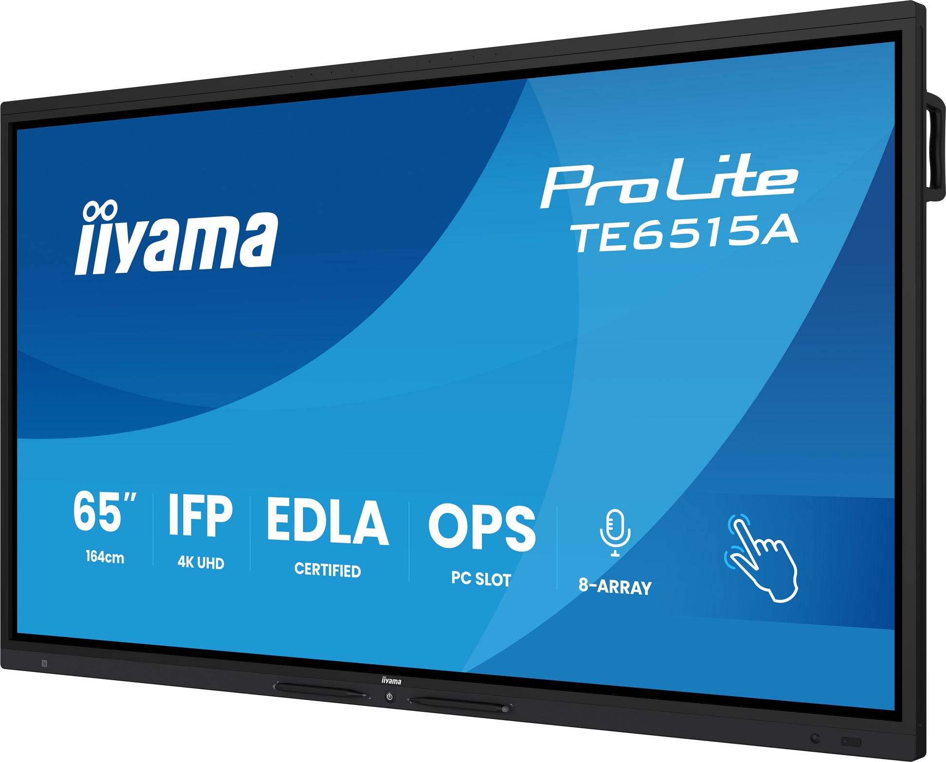 iiyama Stylisches IFP 65" UHD 4K Touch – 550 cd/m²