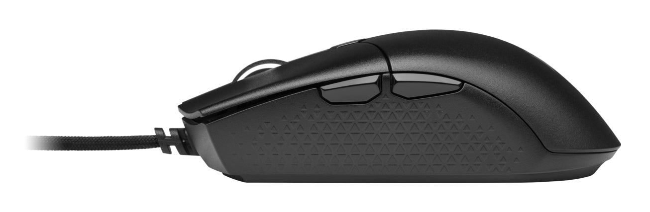 Corsair KATAR PRO XT Gaming-Maus – kabelgebunden, USB-A, 18'000 dpi, 6 Tasten, beidhändig, schwarz