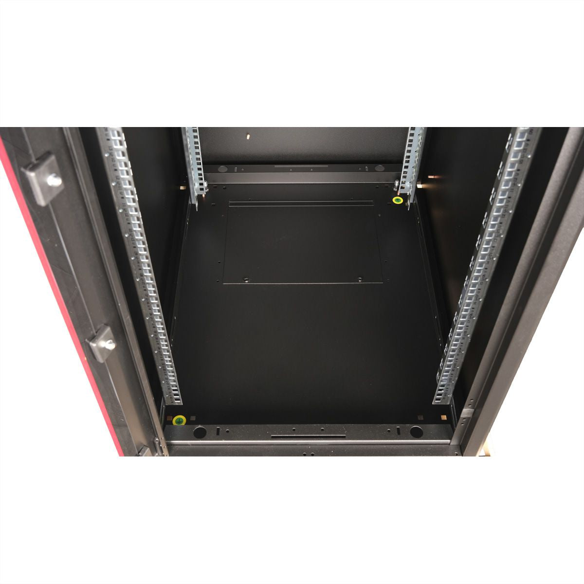 ROLINE Basic – 19" Netzwerkschrank 22U, IP20, abschliessbar, 600 × 800 × 1125 mm, schwarz, Stahl