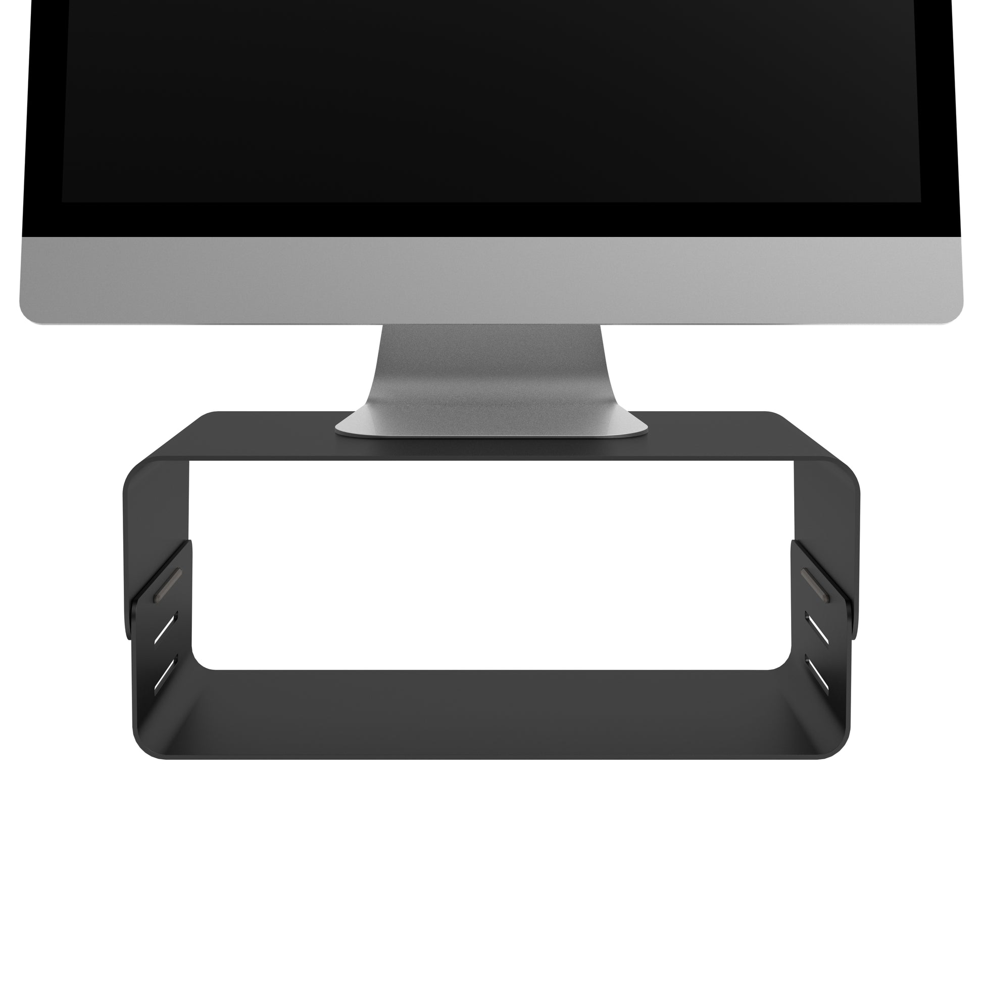 Dataflex Addit Bento – Monitor-Tischständer – freistehend – 1 Monitor – bis 20 kg/Monitor – Schwarz