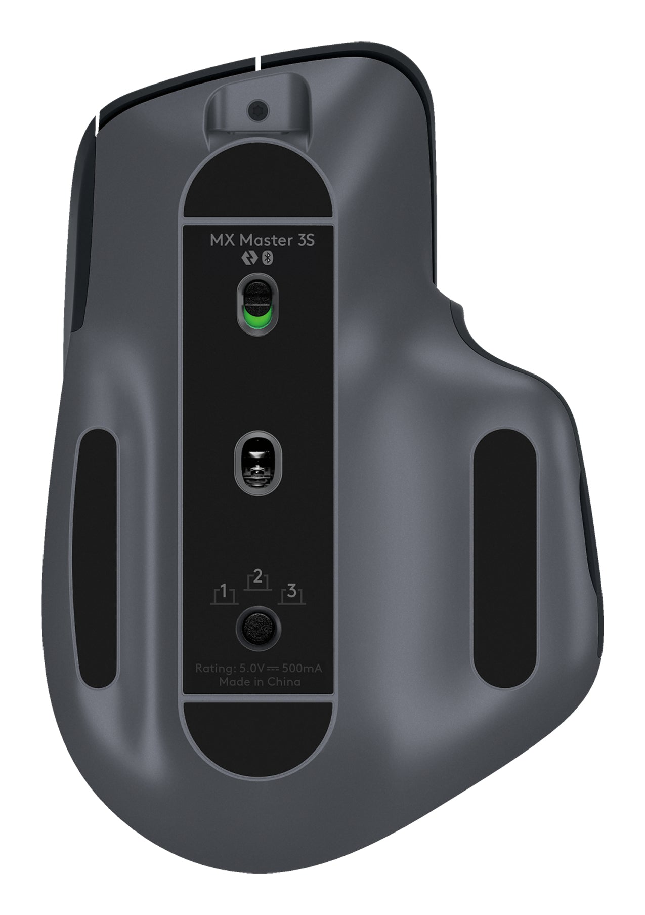 Logitech MX Master 3S Bluetooth Edition Maus – kabellos, USB-A, für Rechtshänder, grau/graphit