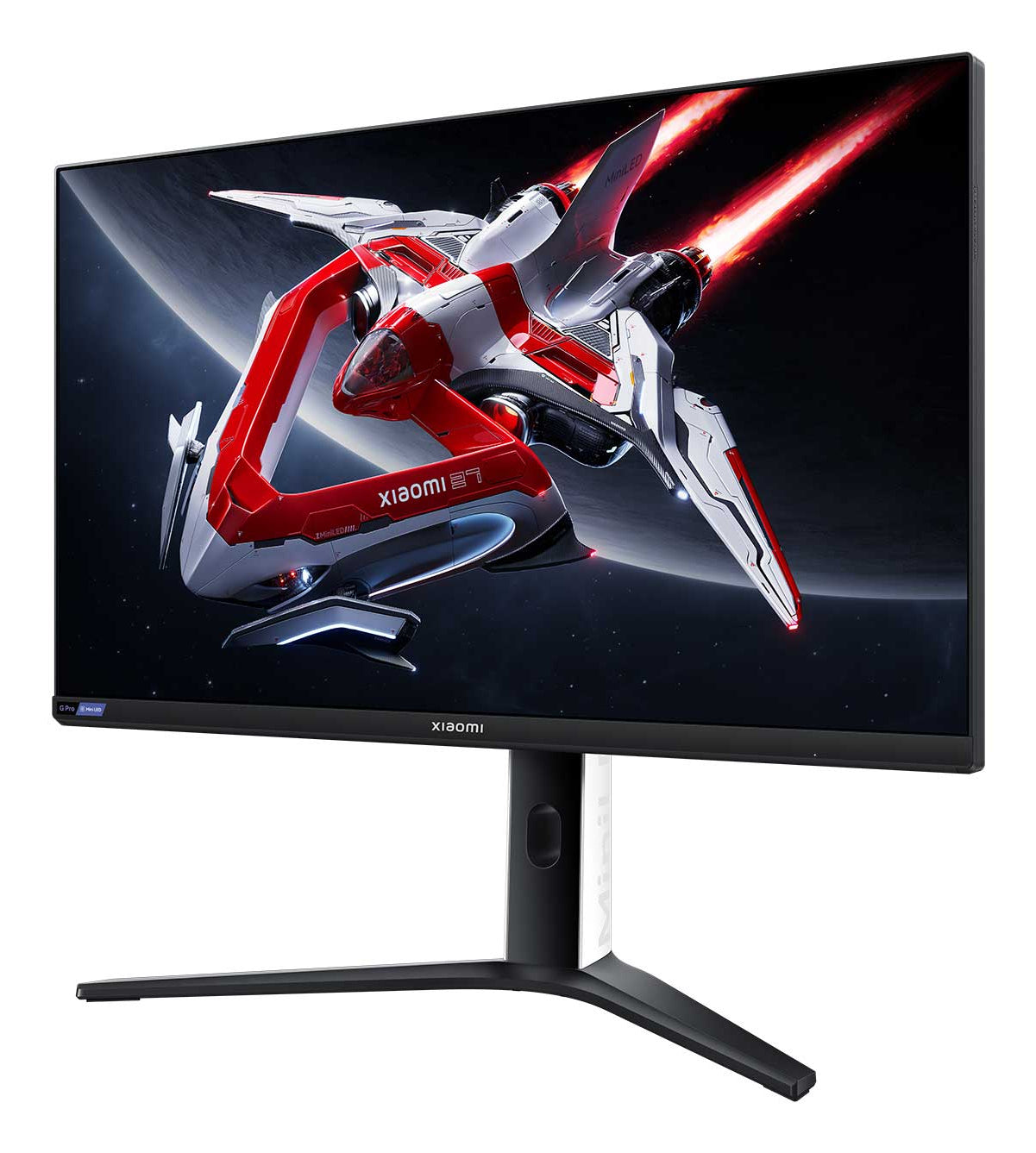 Xiaomi G27 Pro – Monitor, 27", 2560 × 1440 (WQHD), IPS, 180 Hz, 1000 cd/m², FreeSync, VESA 75 × 75, Schwarz