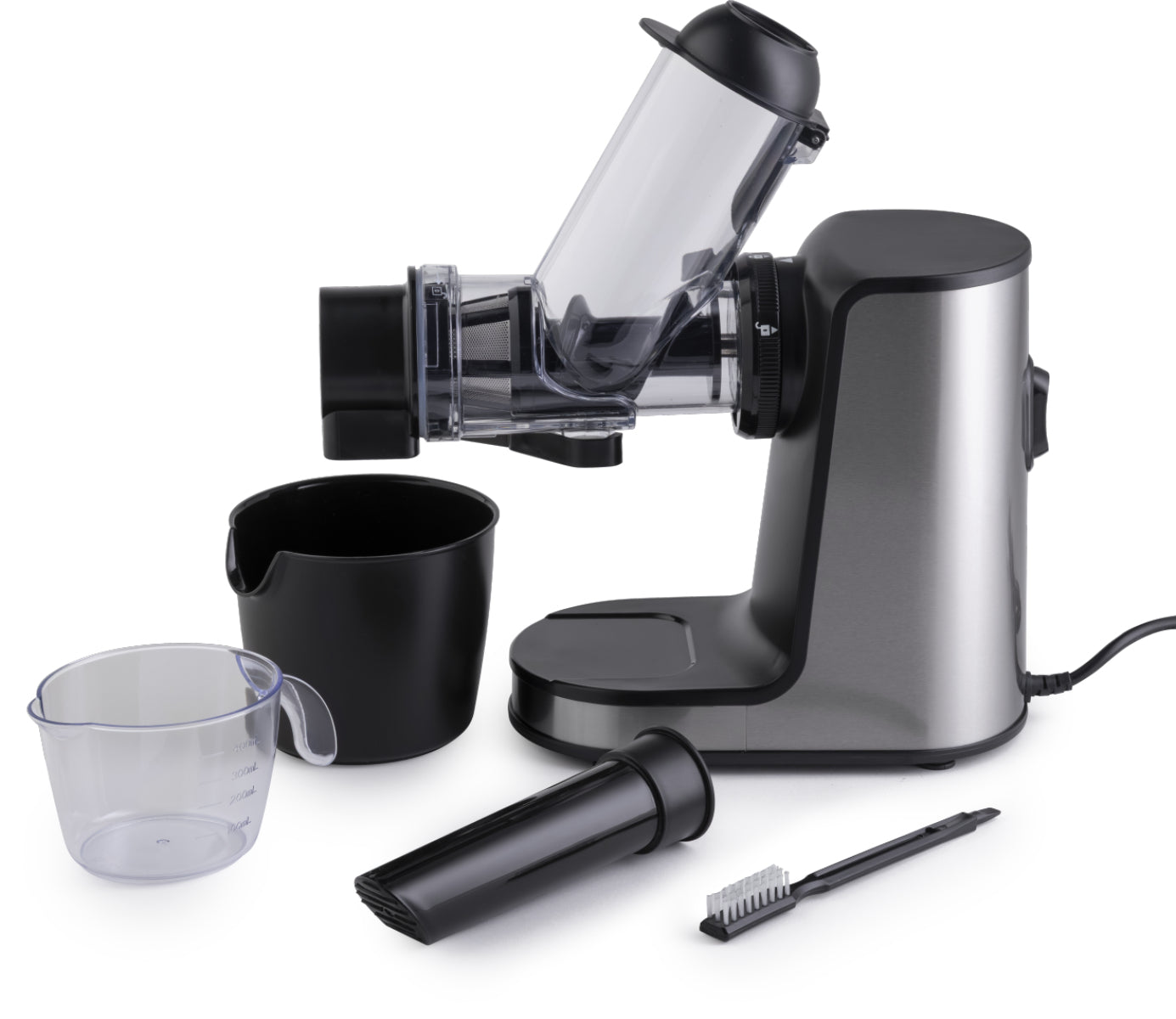 Gorenje Entsafter JC200BE – 400 ml, 200 W – schwarz/silber
