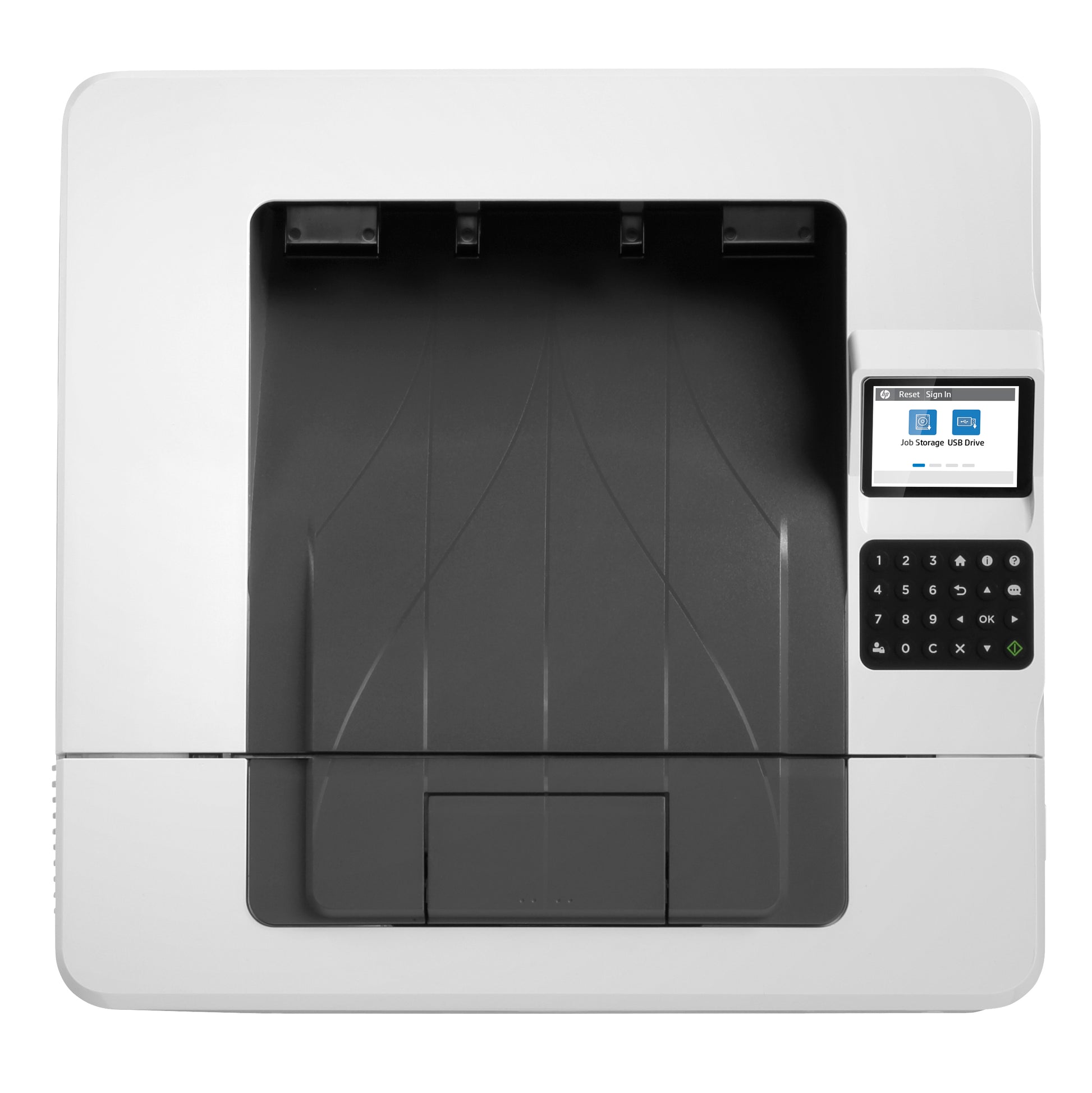 HP LaserJet Enterprise M406dn – S/W, Duplex, 42 S./Min., 1200 × 1200 dpi, LAN, Papier: 350 Blatt