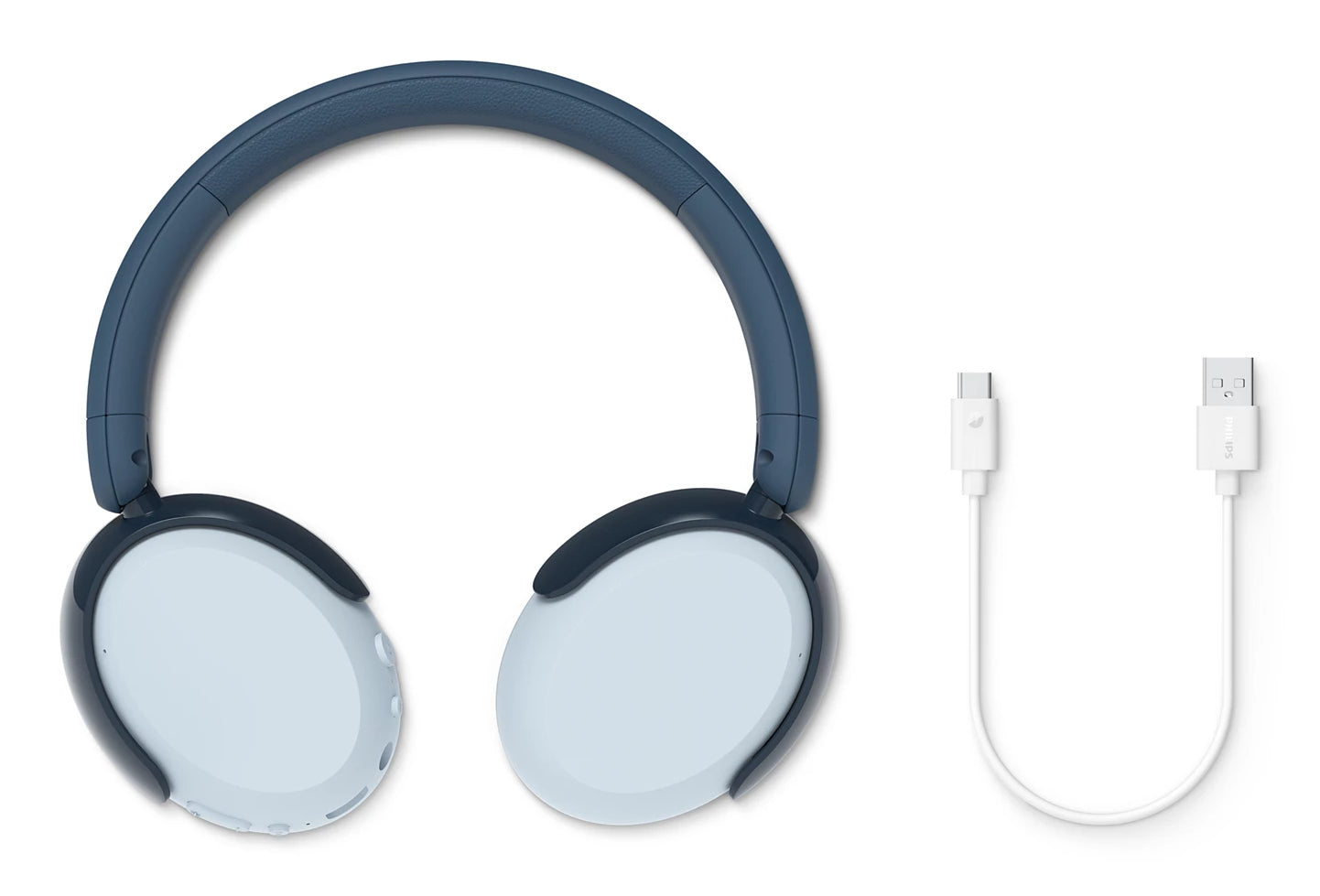 Philips TAK5500RT/00 – Over-Ear Headset – Bluetooth – ANC – Dunkelblau – für Google Assistant – bis 60 h