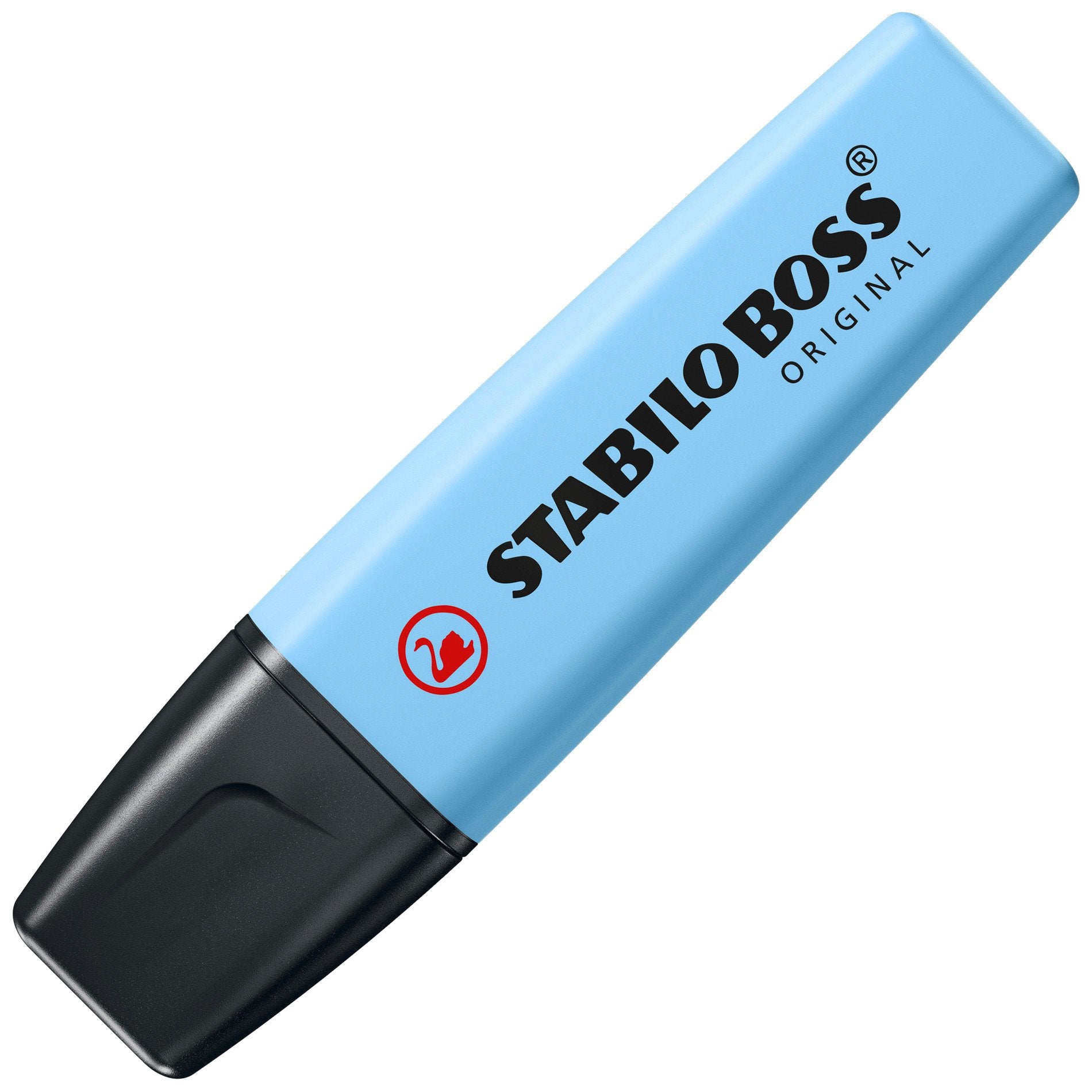 STABILO BOSS Original Textmarker Himmelblau – Keilspitze, 2–5 mm