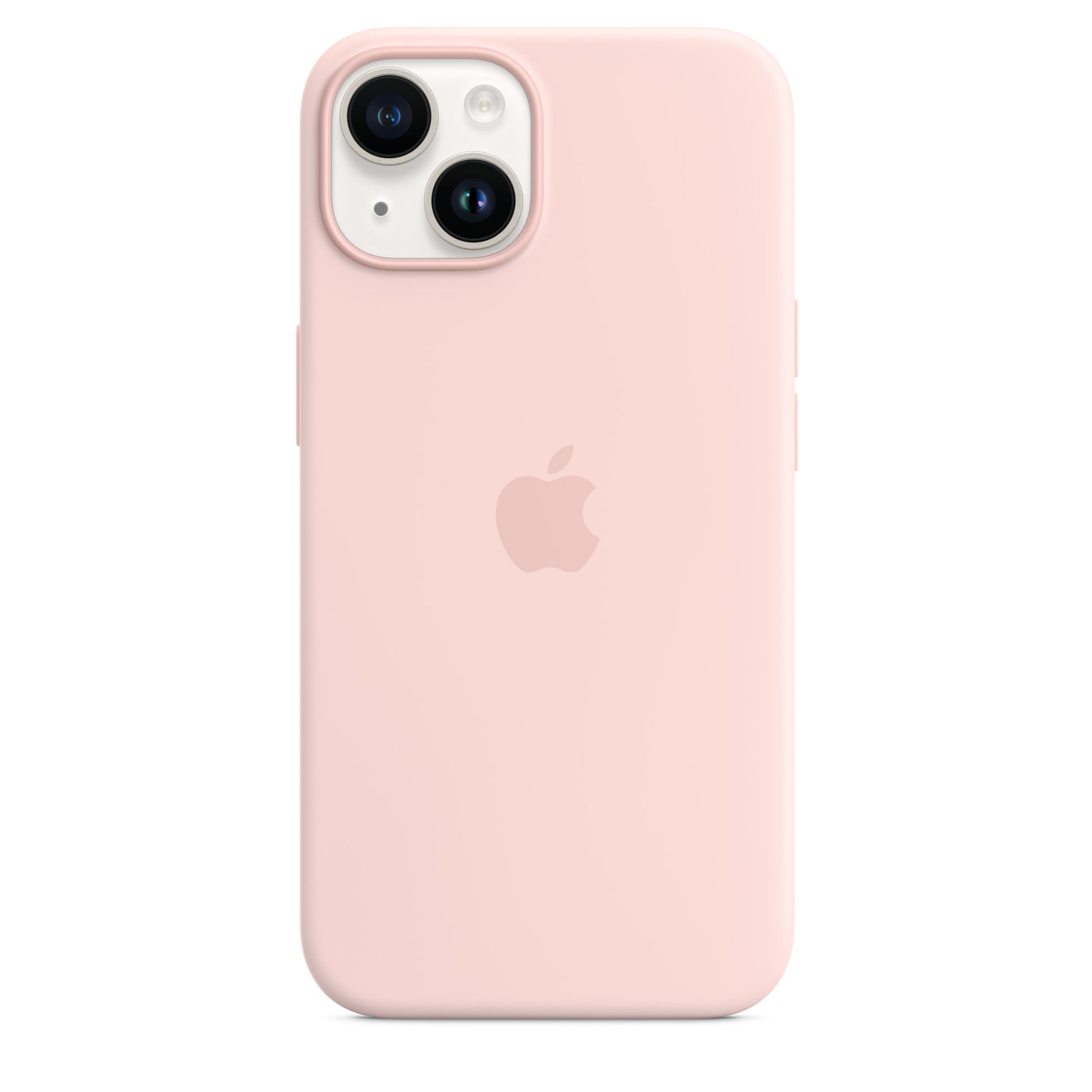 Apple Backcover – für Apple iPhone 14 – Chalk Pink – Silikon – MagSafe-kompatibel