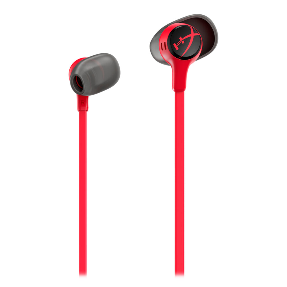 HP Cloud Earbuds II Gaming-Headset – In-Ear, Stereo, Kabelgebunden, 3,5 mm Klinke, Rot