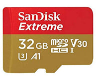 SanDisk Extreme microSDHC Speichergerät – 32 GB, inkl. Adapter