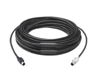 Logitech 939-001490 – Verlängerungskabel 15 m – 2× 6-poliger Mini-DIN (männlich), für Logitech Group
