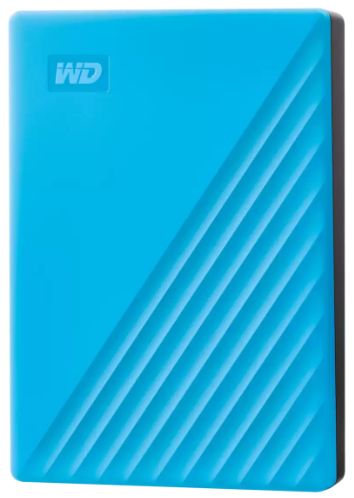Western Digital My Passport Speichergerät – 6 TB, Blau