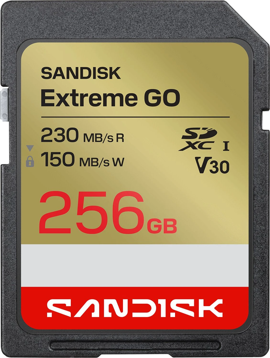 SanDisk Extreme GO SDXC 256 GB – UHS-I, 230/150 MB/s