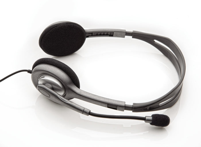 Logitech H110 – Stereo Headset – 2× 3,5 mm Klinke, mit Mikrofon