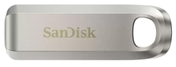 SanDisk Ultra Luxe USB-Stick – 64 GB, USB-C (USB 3.2 Gen 1), Metallgehäuse