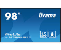 iiyama ProLite – Signage-Display, 97,5", 3840 × 1600, 500 cd/m², 24/7, OPS