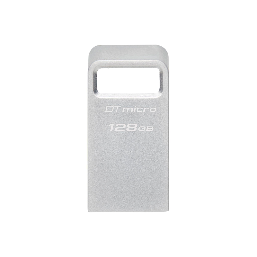 Kingston Technology Kingston DT Micro USB-Stick – 128 GB, USB 3.2 Gen 1, 200 MB/s, Metallgehäuse