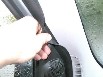 Brodit Montageplatte (ProClip) – für Fiat Doblò 10–12 – Schwarz, Kunststoff