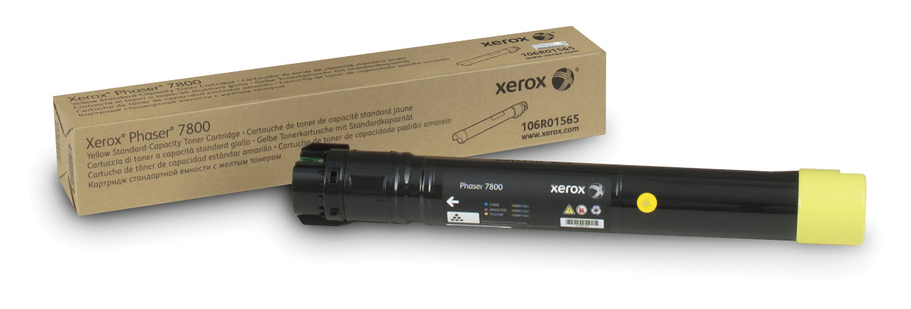 Xerox Toner – Gelb, 6000 Seiten – für Phaser 7800