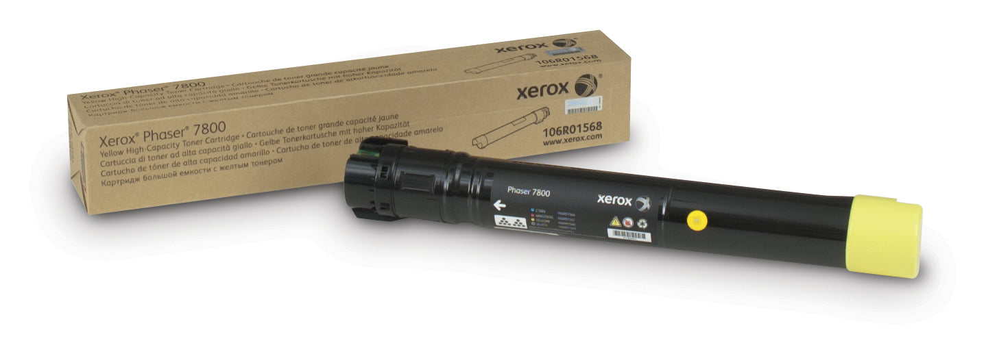 Xerox Toner – gelb, 17200 Seiten – für Color-Laserdrucker/Multifunktionsgeräte