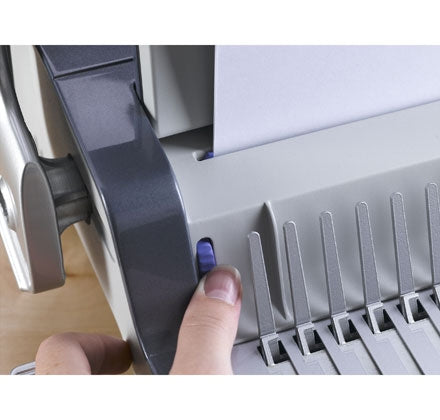 Fellowes Galaxy 500 Bindegerät – Plastikbindung, A4, 25 Blatt, inkl. Starterkit für 20 Dokumente