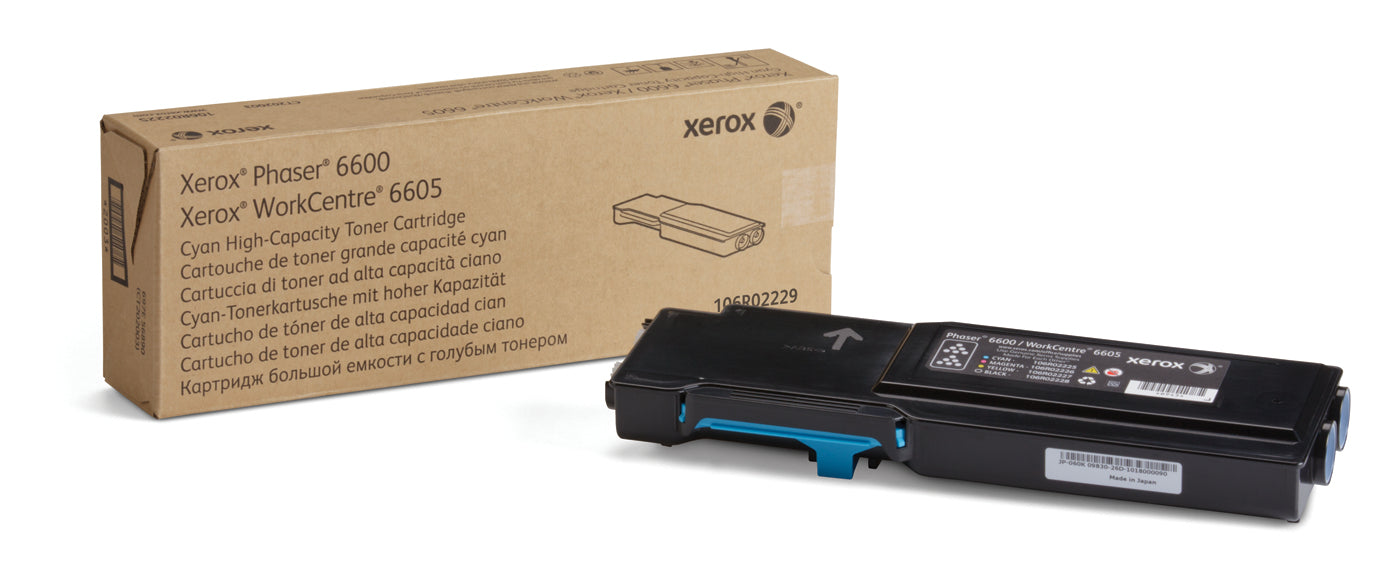 Xerox Toner – cyan, 6000 Seiten