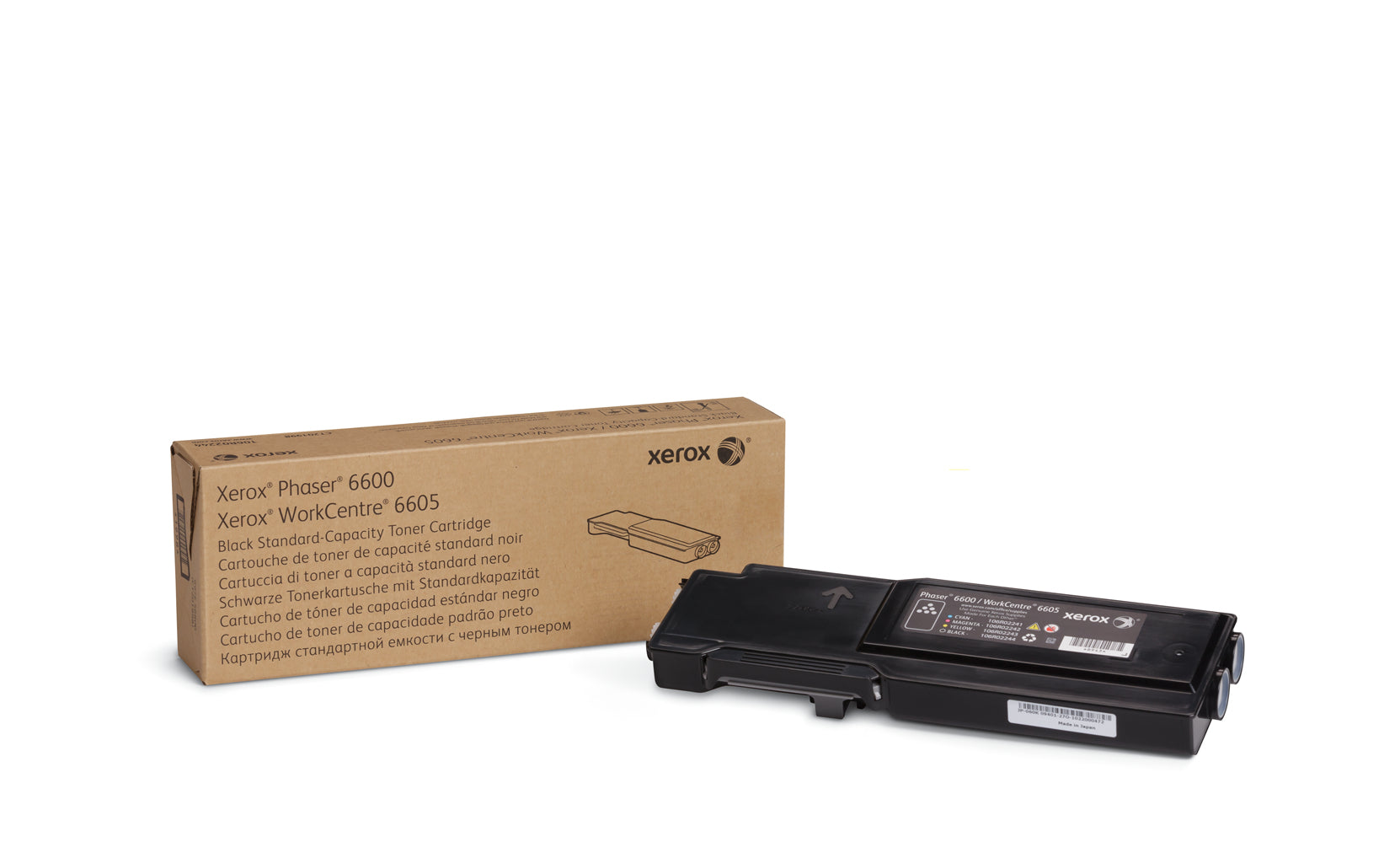 Xerox Toner – Schwarz, 3000 Seiten – für Xerox WorkCentre 6500/6605