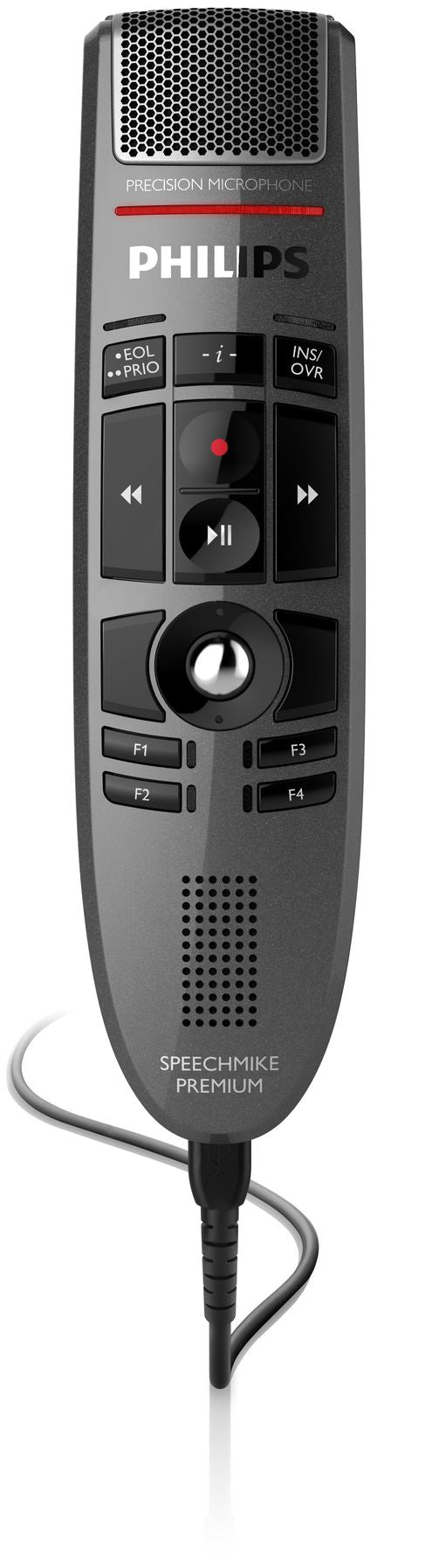 Philips SpeechMike III Pro Premium LFH3500 – Diktiergerät, USB, Schwarz