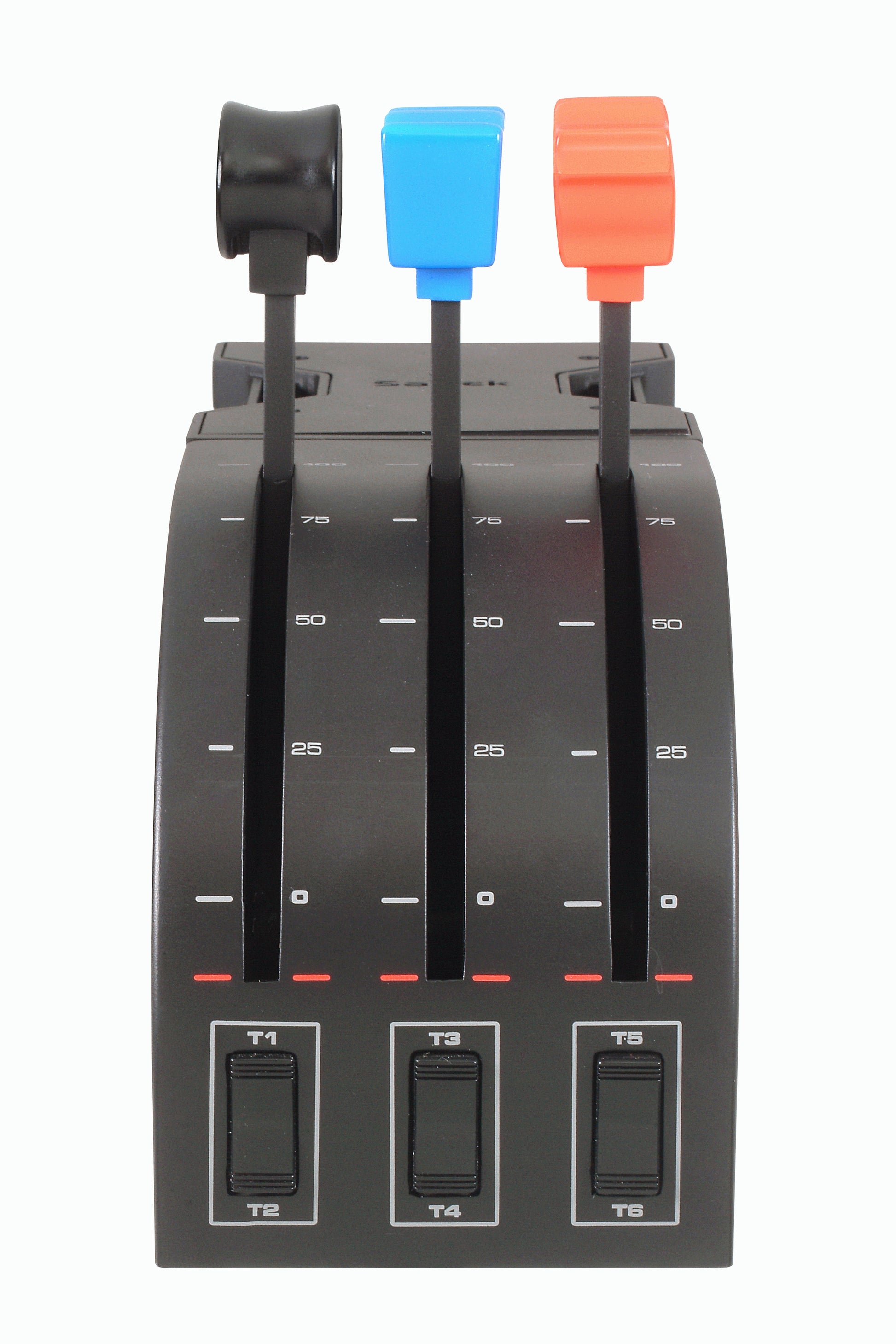 Logitech G Saitek Pro Flight Throttle Quadrant – Joystick – USB (kabelgebunden), 6 Tasten, für PC (Windows)