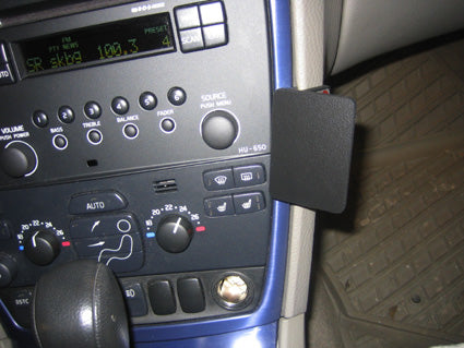 Brodit Montageplattenverlängerung – POS-Halterung, mit AMPS-Bohrungen, 80 × 50 × 5 mm