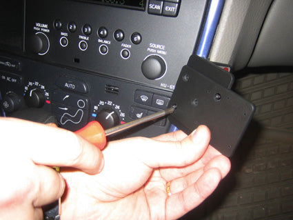 Brodit Montageplattenverlängerung – POS-Halterung, mit AMPS-Bohrungen, 80 × 50 × 5 mm