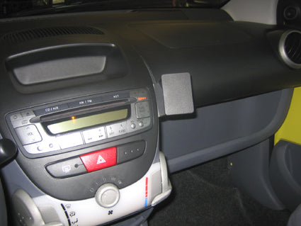 Brodit ProClip – Auto-Halterung – für Peugeot 107 (06-14), Toyota AYGO (06-14), Citroen C1 (06-14) – Schwarz