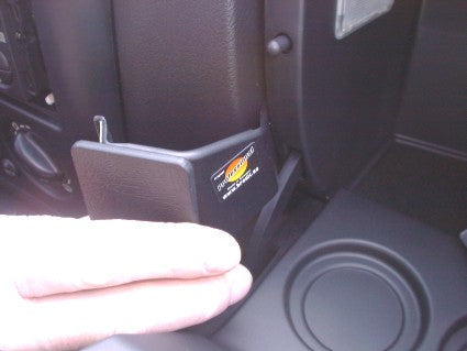 Brodit ProClip Montageplatte – für Citroen Xsara 98–04 – Schwarz, Kunststoff