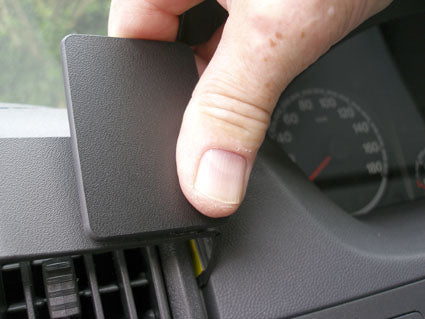 Brodit Montageplatte ProClip – für Citroen Jumper 07–17, Fiat Ducato 07–17, Peugeot Boxer 07–17 – Schwarz