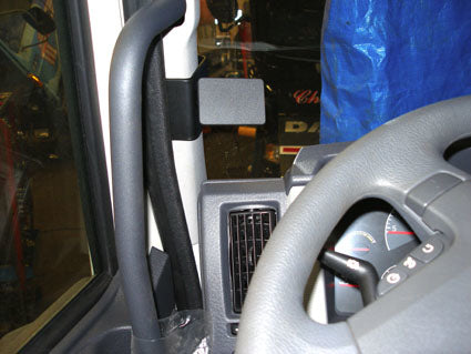 Brodit Montageplatte, links – für Volvo FE/FL 2007–2018 – Schwarz