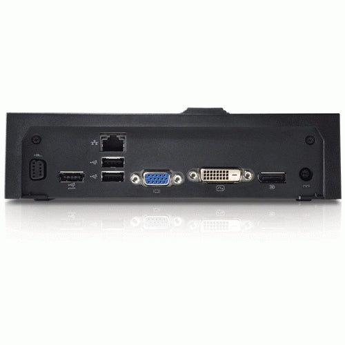 DELL E-Port Simple USB1 Dockingstation – 1× VGA, 2× USB-A, RJ45, für Latitude E6500/E6400/Precision M4400