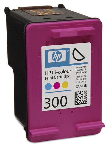 HP 300 Tri-colour – Original Druckerpatrone, Cyan, Magenta, Gelb