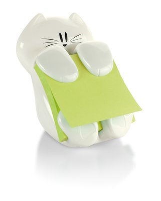 Post-It Stiftschlaufe – Kunststoff, Weiss, 76 × 76 mm