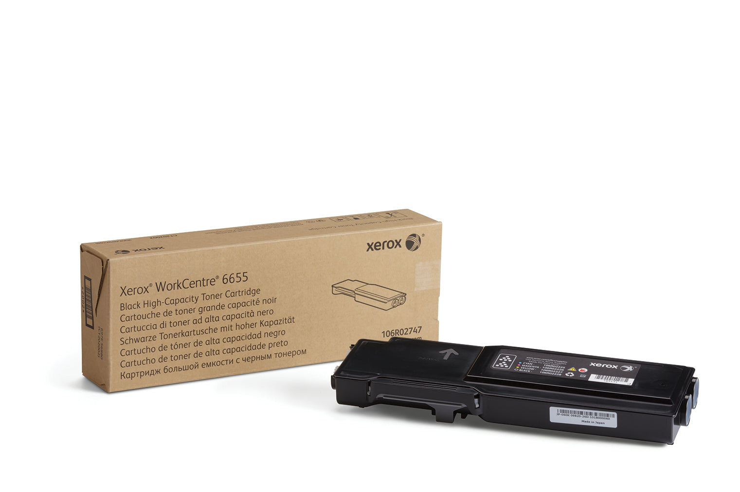 Xerox Toner 106R02747 – schwarz, 11000 Seiten – für WorkCentre 6655