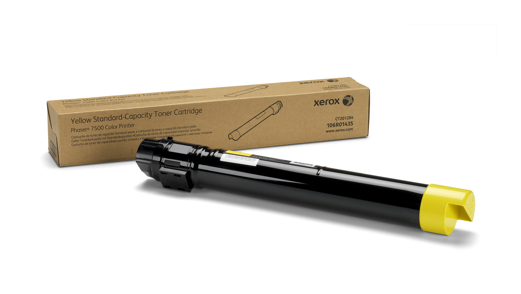 Xerox Toner – gelb, 9600 Seiten – für Farb-Laserdrucker/Multifunktionsgeräte
